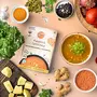 Organic Roots  Chickpea & Sweet Potato Spinach Sattu & Green Pumpkin & Lentil Peas Soup Combo | Vegan | Gluten Free | Preservatives Free | Healthy Instant Soup | Nutrient Rich | Any Time Snacks, 4 image