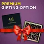 Lo! Foods - Sugar Free Chocolate Rocher (90g) | Diet Friendly Premium Chocolates | Dark Chocolate Gift Pack | Hand - Dipped Chocolate Nuts | Healthy Chocolate for Eating, 10 image