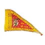 Jioo Organics Hanuman Ji Jhanda | Bajrangbali Flag | Satin | Size: Small (20x22x32 Inch), 2 image