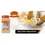 Easy Life Spicy Garlic Mayonnaise 315g + Pizza Seasoning 25g + Roasted Garlic 85g [Combo of 3 Thick Creamy & Rich Dip with Flavour of Garlic Seasonings & Spices], 7 image