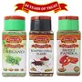 Easy Life Oregano 25g + Roasted Chili Flakes 65g + Paprika 70g (Pack of Only 3 Spice Herb and Seasonings), 2 image