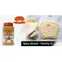 Easy Life Spicy Spread 315g + Pizza Seasoning 25g + Roasted Garlic 85g [Combo of 3 Veg Sandwich Mayo with Mix Herbs Sprinkle], 5 image