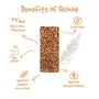 Eat Anytime Mindful Healthy Quinoa Energy Bar | Healthy Bar With Quinoa & Almonds | Zero Added Sugar | Antioxident & No Transfat | Healthy Snack For Breakfast & Diet | Quinoa Energy Bar - 300gm(12pcs. of 25gm), 3 image