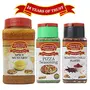 Easy Life Spicy Mustard 325g + Pizza Seasoning 25g + Roasted Chilli Flakes 65g [Combo of 3 Perfect as a Sauce Dip & Marinade with Mix Herbs], 2 image