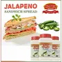 Easy Life Jalapeno Chilli Sandwich Spread 315g + Oregano 25g + Roasted Garlic 85g [Combo of 3Sauce Dip for Garlic Bread with Oregano Herbs Seasoning], 6 image
