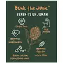 Eat Anytime Mindful Superfood Jowar Millet Bar | Gluten Free & High Fiber | Improve Digestion Rich in Fiber | High Iron & Magnisum | Helalthy Snack to Eat | Healthy Energy Bar - 300gm(12pcs. of 25gm), 4 image