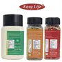 Easy Life Jalapeno Chilli Sandwich Spread 290g + Pizza Seasoning 22g + Roasted Chilli Flakes 50g (Combo of 3), 5 image