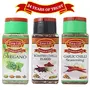 Easy Life Oregano 25g + Roasted Chili Flakes 65g + Garlic and Chilli Seasoning 45g (Pack of Only 3 Spice Herb and Seasonings), 2 image