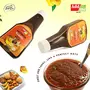 Add me Home Made Khatti Meethi Sonth Chutneys 450gm Sweet n Sour Sauce dip 450 G bhelpuri Pani Puri Red Chutney for chaat, 5 image