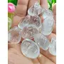 Crystal Cave Exports Himalayan Clear Quartz Crystal High Vibration 100 Gram Tumbles StoneReiki Charged Clear Quartz Reiki Chakra Healing Stone Gift for All, 4 image