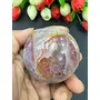 Crystal Cave Exports Auralite 23 Sphere Red Hematite Tip & Sunken Record keeper Very Rare Crown Chakra Meditation Chakra Healing Crystal 148 Gram, 6 image