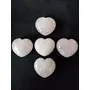 Crystal Cave Rose Quartz Heart 1.5 Inch Puffy Heart Crystals Natural Stone Meditation Reiki Balance All Chakras Love Passion Desire Relationship, 2 image