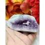 Crystal Cave Exports Amethyst Cluster Natural Amethyst Cluster Amethyst Point Healing Crystals Amethyst Geode Druzy Amethyst Rough 101 Grams, 6 image