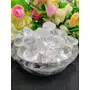 Crystal Cave Exports Himalayan Clear Quartz Crystal High Vibration 100 Gram Tumbles StoneReiki Charged Clear Quartz Reiki Chakra Healing Stone Gift for All, 2 image