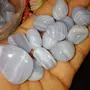 Crystal Cave Exports Blue Lace Agate Tumbled Stone 100 Gram metaphysical crystalsBlue gemstones feng shui throat chakraSoothing Calming Eases Anger Reiki, 2 image