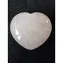 Crystal Cave Rose Quartz Heart 1.5 Inch Puffy Heart Crystals Natural Stone Meditation Reiki Balance All Chakras Love Passion Desire Relationship, 4 image