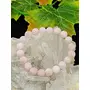 Crystal Cave Exports Natural Pink Morganite Stone Bracelet 8 MM Morganite Stone of Divine Love, 6 image