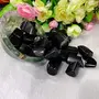 Crystal Cave Exports Black Tourmaline Stone Tumbled 100 GramFor Powerful Protection Against Negative Energy, 2 image