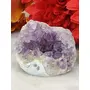 Crystal Cave Exports Amethyst Cluster Natural Amethyst Cluster Amethyst Point Healing Crystals Amethyst Geode Druzy Amethyst Rough 127 Grams, 3 image