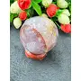 Crystal Cave Exports Auralite 23 Sphere Red Hematite Tip & Sunken Record keeper Very Rare Crown Chakra Meditation Chakra Healing Crystal 148 Gram, 2 image