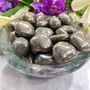 Crystal Cave Exports Peru Golden Yellow Pyrite Tumbled Stone 100 Gram For Confidence And Assertiveness And Wealth, 4 image