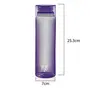 Cello Deluxe H2O Unbreakable Water Bottle Set Set of 3 1 Litre Purple, 4 image