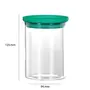 Cello Stacko Glass Storage Container 700 ml Green, 3 image