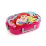 Cello Feast Deluxe Lunch Box with Inner Steel Princess Design Pink Colour, 3 image