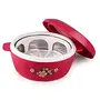Cello Roti Plus Plastic Casserole with Lid 2 Liters Pink, 4 image