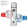 Cello Flip Style Stainless Steel 1 Litre Silver, 6 image