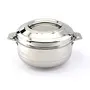 Cello Lumina Stainless Steel Casserole 1.5 Litre Silver, 3 image