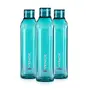 Cello Ozone Plastic Water Bottle 1 Litre Set of 3 Assorted & Venice Plastic Water Bottle 1 Litre Set of 3 Green Combo, 5 image