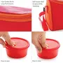 Cello Max Fresh Sling 5 Container Lunch Box With Bag Orange, 4 image
