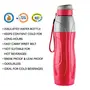 Cello Puro Plastic Sports Insulated Water Bottle 900 ml Set of 4 Assorted, 4 image