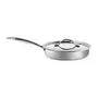 Cello Armour Induction Base Tri-Ply Fry Pan with Stainless Steel Lid 24cm, 6 image