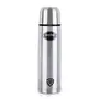 Cello Lifestyle Stainless Steel Flask 1000ml & Cello Steelox Induction Compatible Stainless Steel Multi Purpose Steamer/Modak Maker with Glass Lid 18Cm, 2 image
