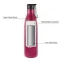 Cello Puro Steel-X Rover Stainless Steel Water Bottle 900ml Purple, 4 image