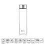 Cello H2O Steelo Borosilicate Glass Water Bottle Microwave Safe Clear 1000ml (CLO_GLS_H2OSTEELO_1000ML), 2 image