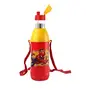Cello Puro Steel-X Kids Zee Water Bottle Spider Man Red 900 ml, 3 image