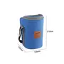 Cello Max Fresh Hot Wave Lunch Box Inner Steel Blue (Capacity - 225ml 375ml & 550ml), 7 image