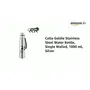 Cello Goldie Stainless Steel Water Bottle 1000 ml Set of 1 Silver, 2 image
