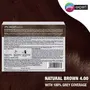 Godrej Expert Rich Creme Hair Colour - Natural Brown 4.00 (Pack of 4), 2 image