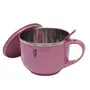 Jaypee Plus Stainless Steel Solid Soup Container with Lid & Spoon Holder Soup-tok - Pink, 5 image