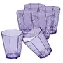 Jaypee Plus Plastic Ritzz Glass Set of 6 Voilet, 3 image
