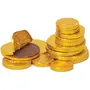 Gold Coin Milk Chocolates 250gm Gold Coin Chocolates PacketMilk Chocolate Chips Milk Chocolate With Low Sugar, 3 image