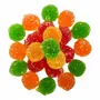 Jelly Candy 400gm Mixed Fruit Jelly Cubes Sugar Coated Jelly Candy Balls Assorted Fruits Candy Fruit Candy Jelly Candy, 4 image