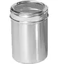 Dynore Stainless Steel Kitchen Storage Canisters with See Through lid - Set of 5-500, 750, 1000, 1250 & 1500 ml respectively, 3 image