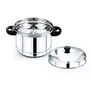 Dynore Stainless Steel Multipurpose 4x4 Idli plates Steamer Cooker Set Of 5, 2 image