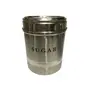 Dynore Stainless Steel Trio Tea/Coffee/Sugar Canisters- Set of 3 Sugar- 1000 ml, Tea- 750 ml, Coffee- 500 ml, 4 image