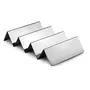 Dynore Stainless Steel Taco Holder 1/2, 2/3, 3/4- Set of 3, 2 image